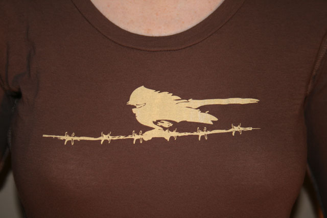 Sing Anyway Girl's Long Sleeve Tee, Brown