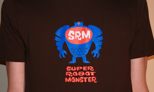 Super Robot Monster Guy's Tee, Brown